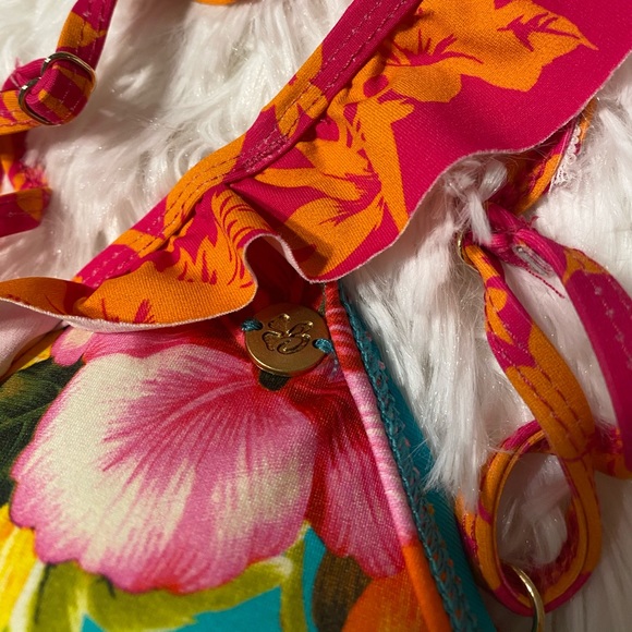 Beautiful tropical bikini top 😍🥰 NWOT - Picture 7 of 8